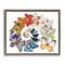 Stupell Industries Fly Away Butterflies Framed Floater Canvas Wall Art Design by Ann Jasperson